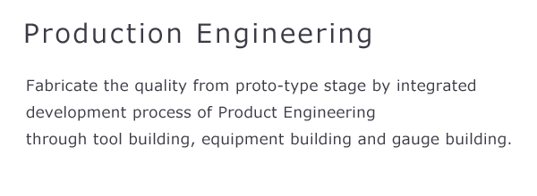 mold arrangement, jig tool production,to respond flexibly of various needs of customers.